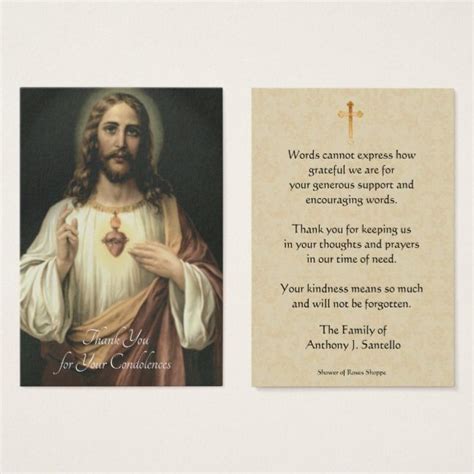 Prayers For Catholic Funeral Prayer Cards Printable Templates