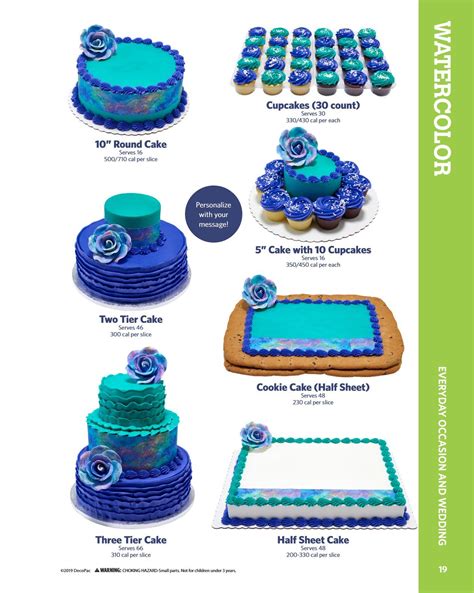 Low prices on groceries, mattresses, tires, pharmacy, optical, bakery, floral, & more! Sam's Club Cake Book 2019 20 in 2020 | Watercolor cake ...