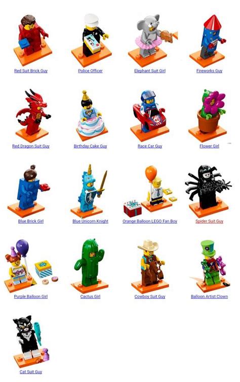 Detoyz Lego Collectible Minifigure Series 18 Rumours