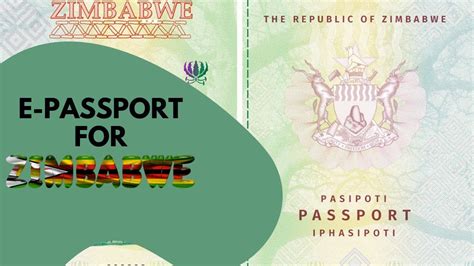 E Passport For Zimbabwe Everything You Need To Know Youtube
