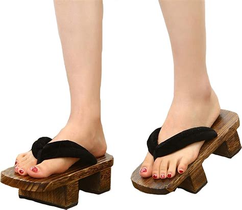 buy dunhao cos japanese geta wooden clogs sandals japan traditional shoes geta wood flip flops