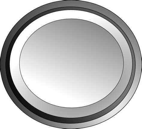 White Circle Button Clip Art At Vector Clip
