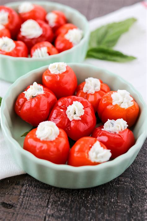 Goat Cheese Stuffed Sweet Peppers Cpa Certified Pastry Aficionado