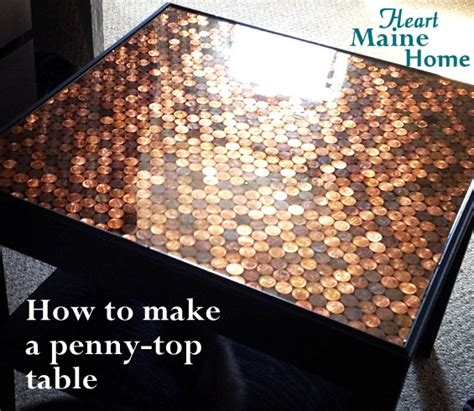 Shop millions of handmade and vintage items on the world's most imaginative marketplace penny bar top (4 results) price ($) any price under ca$25 ca$25 to ca$50 ca$50 to ca$100 over ca$100. Heart Maine Home: How to make a penny-top table {DIY}
