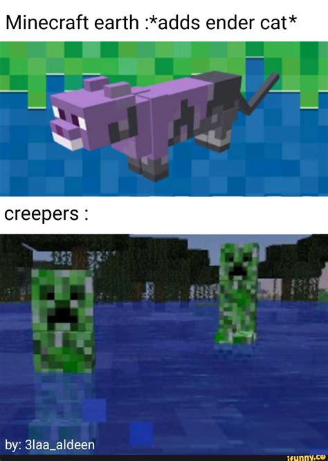 Minecraft Earth Adds Ender Cat Creepers Aldeen Seotitle