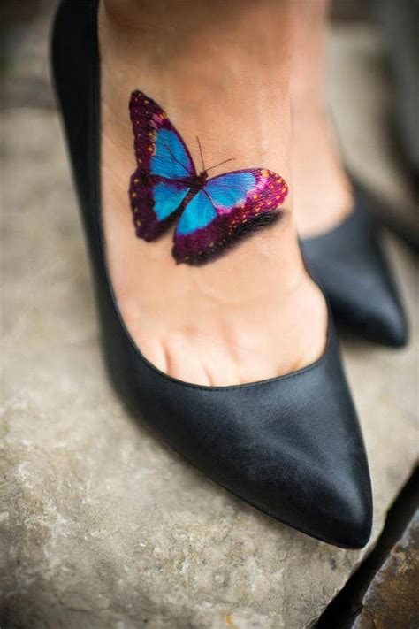 24 Inspiring 3d Butterfly Tattoos Designs Free