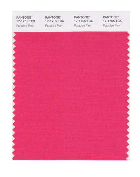 Pantone Smart Swatch 17 1755 Paradise Pink Clear Winter Bright Winter