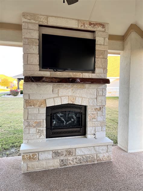 Vizcaya Outdoor Fireplace Builder Delivers Cozy Comfort Austin Decks