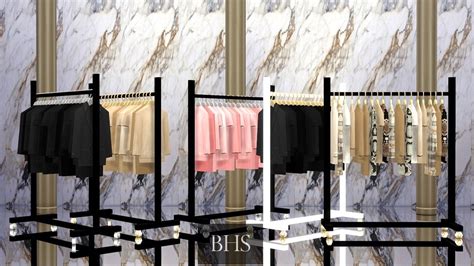 Beverly Hills Sims — The Glam Clothing Rack Comes In 26 Colors 6 Main