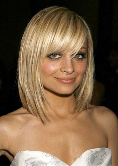Jeweled headbands are great for the likes prom, a wedding, or a formal occasion. cute-short-blonde-bob-haircut-with-bangs-nicole-richie ...