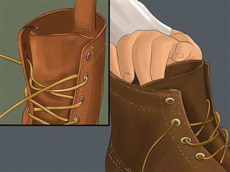 Your wallet probably felt lighter when you laid if you're a perfectionist here is a guide on how to keep your bean boot rubbers shiny and clean. How to Tie Bean Boots: 9 Steps (with Pictures) - wikiHow