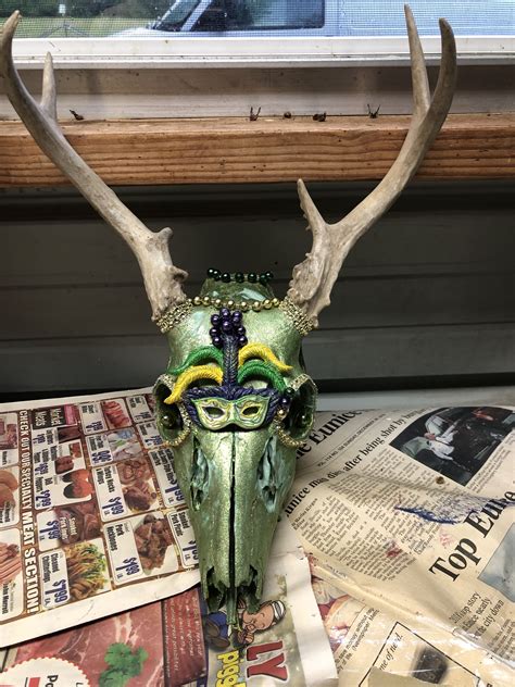 Painted Skulls Skull Painting Deer Skulls