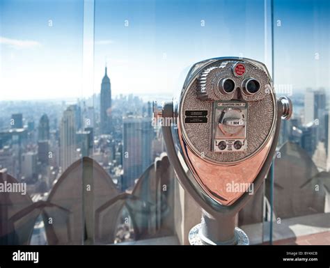 Das Rockefeller Center Aussichtsplattform New York City