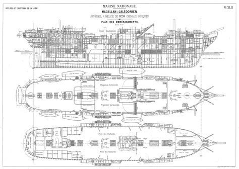 French Ship Magellan The Model Shipwright