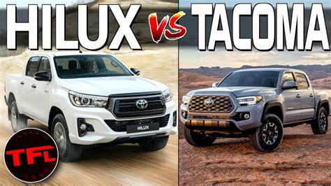 Heres Exactly How The Toyota Hilux And Tacoma Are Different Dude I