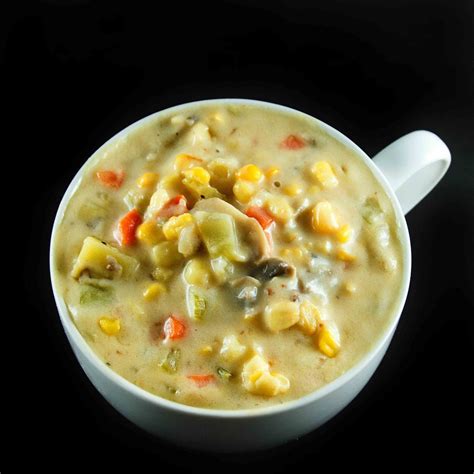 Open and drain the corn before adding to the soup. My Favorite Corn Chowder Recipe