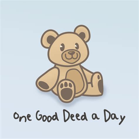 one good deed a day