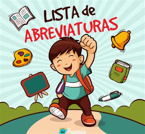 Lista De Las Principales Abreviaturas En Español