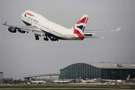 Successful Emergency Landing Of A British Airways Boeing 747 At