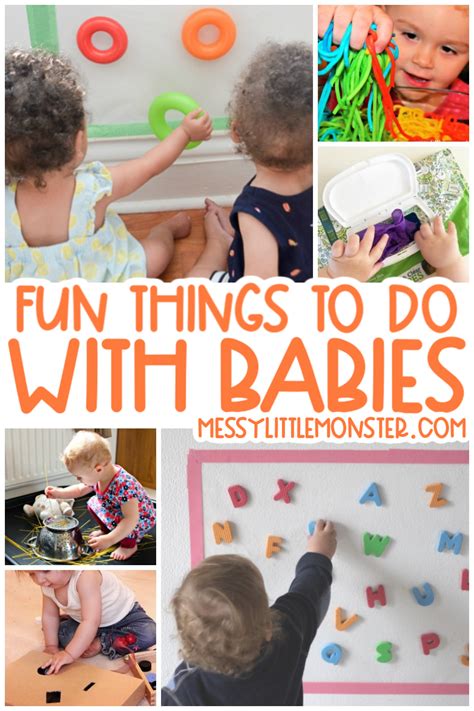 29 Fun And Easy Activities For Babies Messy Little Monster