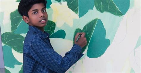 Kerala Class 9 Students Painting Selected As Cover Page Of 2020 21