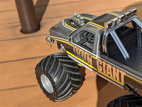 88 Chevy Silverado Monster Truck 124 Scale Plastic Model Vehicle