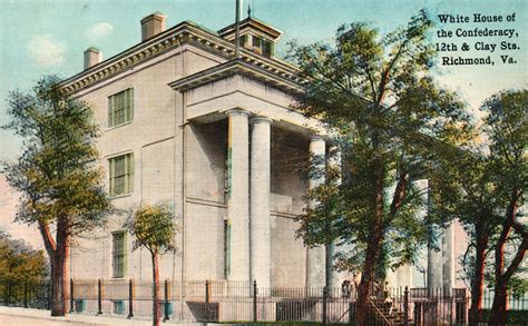 Vintage Postcard White House Of The Confederacy Government Richmond