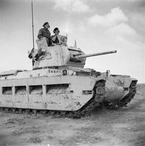 A Matilda Tank On Patrol In The Western Desert 1942 Tanks Military