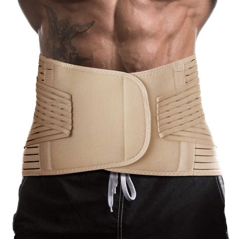 Breathable Adjustable Double Pull Belt Lumbar Lower Back Etsy