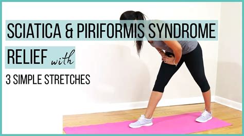 3 Simple Stretches For Sciatica And Piriformis Syndrome Relief Youtube