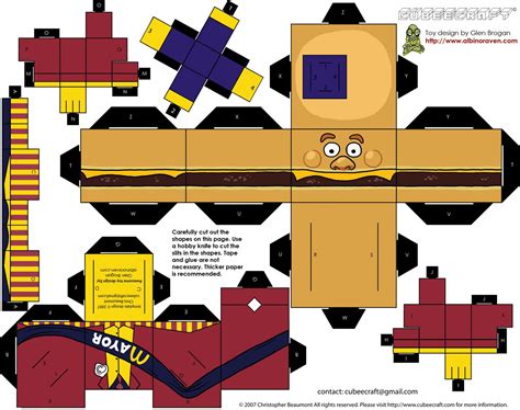 Image Detail For Cubeecraft Tumblr Paper Toy Box Paper Toys Paper