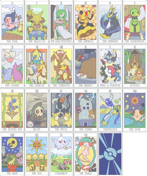 The Pokémon Tarot Cards Rpokemon