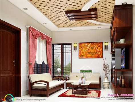 Interior Design Living Room In Kerala Dekorasi Rumah