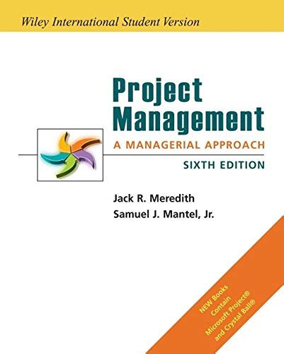 Project Management A Managerial Approach Textbook Trader