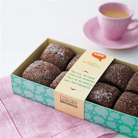 Each box contains 12 brownies. Box Of Eight Love Brownies from notonthehighstreet.com ...