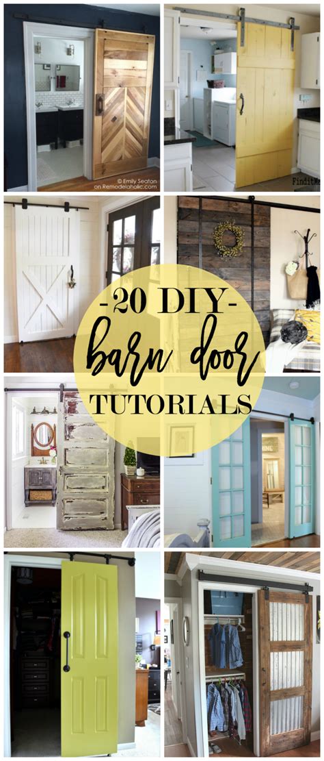 In this diy you will harvest vegetables from polymer clay and fruit out of felt. 20 DIY Barn Door Tutorials