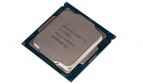 Тест процессора Intel Core I7 7700k