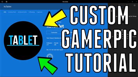 How To Upload A Custom Xbox One Gamer Picture No Exploitinsider