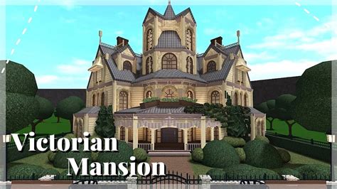 Bloxburg Victorian Mansion Tour House Build Youtube