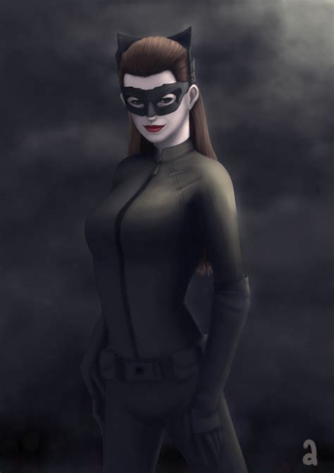 Catwoman Anne Hathaway By Aswera On Deviantart