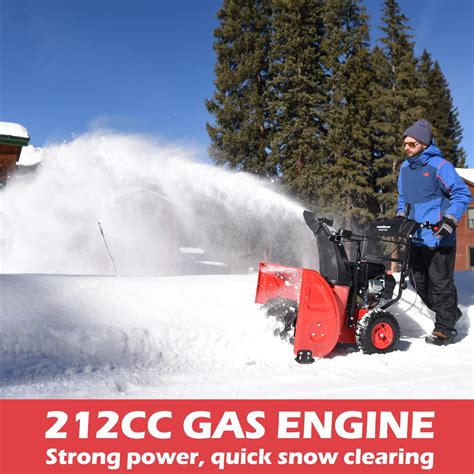 Buy Powersmart 24 In Two Stage Electric Start 212cc Self Propelled Gas