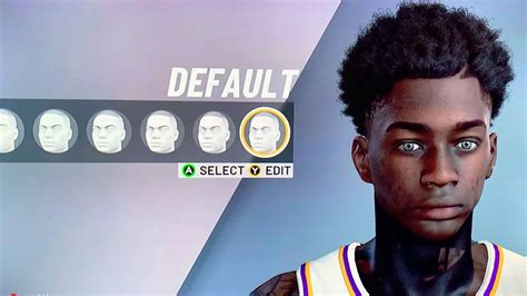 How To Make The Best Face Scan In Nba 2k20 U Will Be Looking Like A