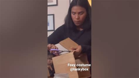 Foxy From Lankybox Lankyboxworld Diy Halloween Costume Youtube