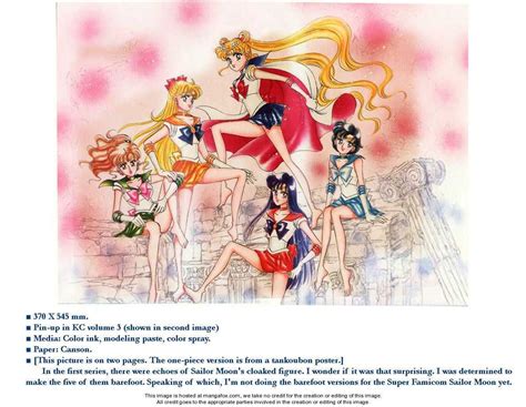 Sailor Moon 1 Art Book Bssm Original Picture Collection Vol I Va Art Book Bssm Original