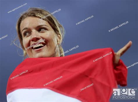 Dafne Schippers Of The Netherlands Celebrates After Winning The Women S