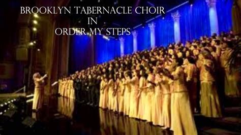 Vocal selections perfect, eddie on amazon.com. Brooklyn Tabernacle Choir - Order My Steps - YouTube
