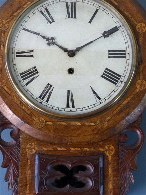 Antiques Atlas American Drop Dial Wall Clock