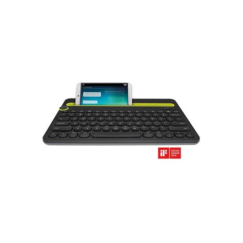 Logitech K480 Tablet Wireless Bluetooth Keyboard Black Computing