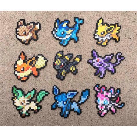 Pixel art pokemon evoli : Pixel Evoli