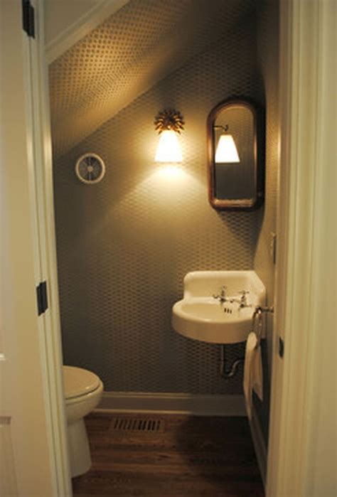 Check out our powder room sink selection for the very best in unique or custom, handmade pieces from our bathroom vanities shops. 30+ Modern Attic Bathroom Design Ideas - COODECOR | Small ...